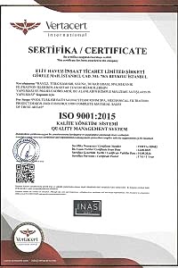 iso 9001 sertifikası