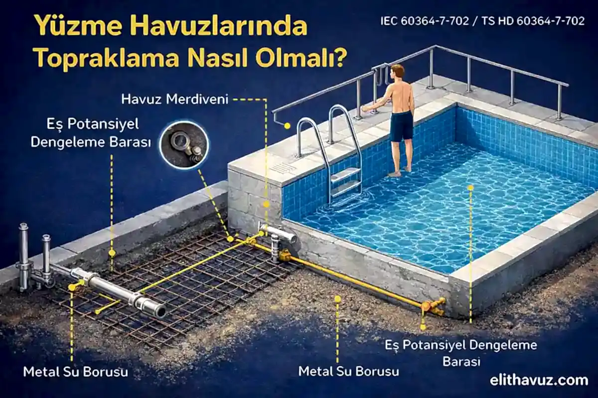Yüzme Havuzlarında Topraklama Nasıl Olmalı?